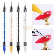Double-Sided Nail Art Tool - Rhinestone Picker