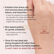 Dr.Melaxin Peel Shot Exfoliating Black Rice Ampoule | 80ml Rice Water Peel Ampoule