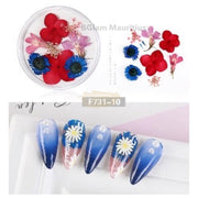Dried Flowers Nail Deco 10 Nail Art