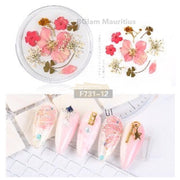 Dried Flowers Nail Deco 12 Nail Art
