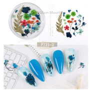 Dried Flowers Nail Deco 3 Nail Art