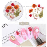 Dried Flowers Nail Deco 6 Nail Art