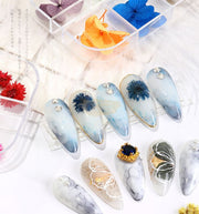 Dried Flowers Nail Deco Set Available in 9 designs Nail Art