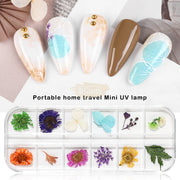 Dried Flowers Nail Deco Set Available in 9 designs Nail Art