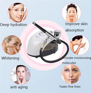 Dual Action Airbrush with Portable Mini Air Compressor Kit Air Brush