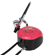 Dual Action Airbrush with Portable Mini Air Compressor Kit Air Brush