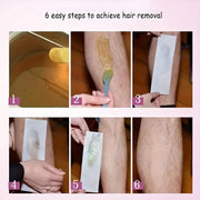 Non-Woven Hair Removal Wax Strips | 100 sheets