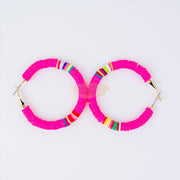 Earrings M-231 - Pink Earrings