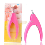 Edge Acrylic Nail Tip Cutter Hot Pink Nail Cutter