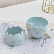 Eggshell Brush Organizer - Blue Salon Furniture