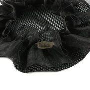Elastic Bun Hair Net with Lace | 9.5cm | Black Hair Bands