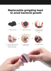 Electric Foot File Callus Remover 600 RPM with 60 Sanding Paper Disc Foot care