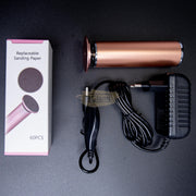 Electric Foot File Callus Remover 600 RPM with 60 Sanding Paper Disc Foot care