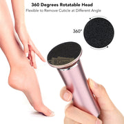 Electric Foot File Callus Remover 600 RPM with 60 Sanding Paper Disc Foot care