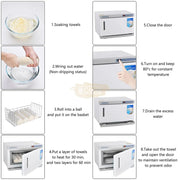 Electric Towel Warmer 16L RTD-16A | White Towel Warmer