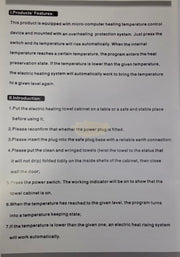 Electric Towel Warmer 16L RTD-16A | White Towel Warmer