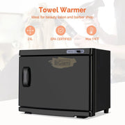 Electric Towel Warmer 23L RTD-23A | Black Towel Warmer
