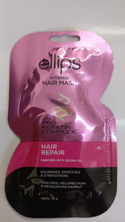 ELLIPS Hair Mask Keratin Hair Repair 18g Keratin Treatment