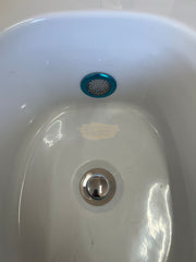 Elongated Pedicure Tub with Massage Lights & Pull-Out Sprayer Salon Furnishing