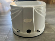 Elongated Pedicure Tub with Massage Lights & Pull-Out Sprayer Salon Furnishing