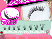 EMEDA 140pcs 40D Lash Clusters D-Curl 11-14mm | DIY Lashes DIY Lash Clusters