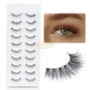 EMEDA 20 pcs Clear Band Lash K10 DIY Lashes