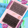 Emeda 280pcs 40D + 60D Lash Clusters D-Curl Mixed 9-16mm DIY Lashes DIY Lash Clusters