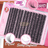 Emeda 280pcs 40D Lash Clusters D-Curl Mixed 9-16mm | DIY Lashes DIY Lash Clusters