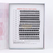 EMEDA 56pcs WL08 Lash Clusters C-Curl Mixed 8-16mm | DIY Lashes DIY Lash Clusters