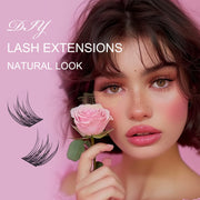 EMEDA 70pcs Fishtail Lashes | 7 Rows | 10-12mm | DIY Lashes DIY Lash Clusters