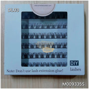 EMEDA 72pcs DL-Series Lash Clusters D-Curl | DIY Lashes DL03 DIY Lash Clusters