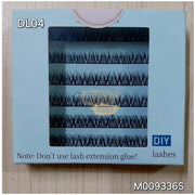 EMEDA 72pcs DL-Series Lash Clusters D-Curl | DIY Lashes DL04 DIY Lash Clusters