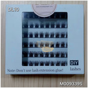 EMEDA 72pcs DL-Series Lash Clusters D-Curl | DIY Lashes DL10 DIY Lash Clusters
