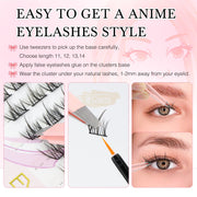 EMEDA 84pcs W16 Lash Clusters | Mixed 7-14mm | DIY Lashes DIY Lash Clusters