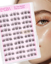 EMEDA Eyelashes Manga Natural Looking Pre Glued Mermaid 9-14mm Self-Adhesive Lash Clusters