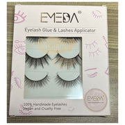 EMEDA DIY Lash Kit 1 | 3 Pairs 3D Lash + Glue + Tweezer DIY Lashes