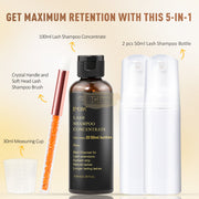 EMEDA Lash Shampoo Concentrate Kit 100ml | Up to 20x 50ml Lash Shampoo Lash Shampoo