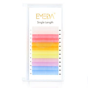EMEDA Pastel Lash Extension Colored Lashes