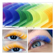 EMEDA Rainbow Lash Extension Colored Lashes