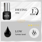 EMEDA Sensitive Eyelash Extension Glue 5ml | 1s Dry Lash Extension Glue