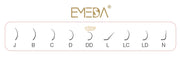 EMEDA Volume D Curl Mixed Lash Extension Volume Lashes