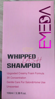 EMEDA Whipped Lash Shampoo 100ml | Eyelash Extension Cleanser & Makeup Remover Foam Lash Shampoo