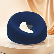 Ergonomic Face Pillow Navy Blue Face Pillow