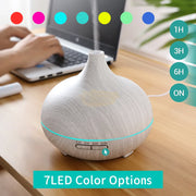 Essential Oil Diffuser with remote control 550 ml | Multi-Color LED Light Diffusers