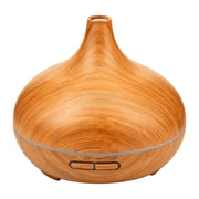 Essential Oil Diffuser with remote control 550 ml | Multi-Color LED Light Wood Diffusers