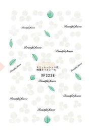 Eternal Flower Nail Stickers - Available in 14 designs XF3238 Nail Stickers