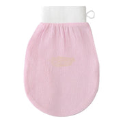 Exfoliating Mitt Pink Bath Gloves