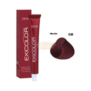 Exicolor 5.66 Permanent Hair Color Cream 100ml Permanent Hair Color
