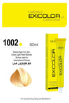 Exicolor Super Blonde Series - 1002 Extra Light Pearl Blonde - Permanent Hair Color Cream Tube 100ml