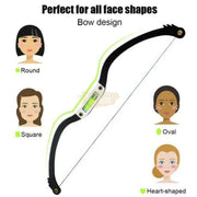 Eyebrow Mapping Tool with Level | Black Eyebrow Ruler